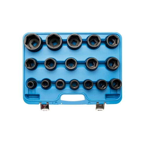 17 részes 3/4" gépi dugókulcs készlet 19-55 mm (BGS-5242)