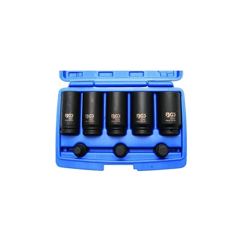8 részes féltengely dugókulcs készlet 27-30-32-34-36 mm (BGS-5335)