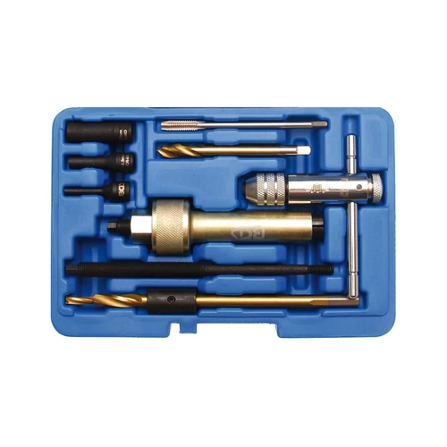 9 részes izzítógyertya kiszedő szerszámkészlet M9 (BGS-8657)