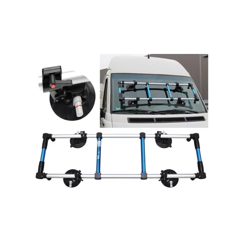 szélvédő beépítő keret forgatható tapadókorongokkal (BGS-8817)