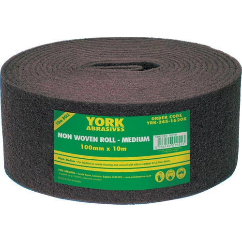 100MMX10M ROSTALAPÚ CSISZOLÓTEKERCS, KÖZEPES/FEKETE - (YRK2451620K)