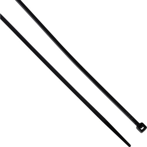 Edison professzionális ipari fekete kábelkötegelő 2.5x160mm (pk-100)