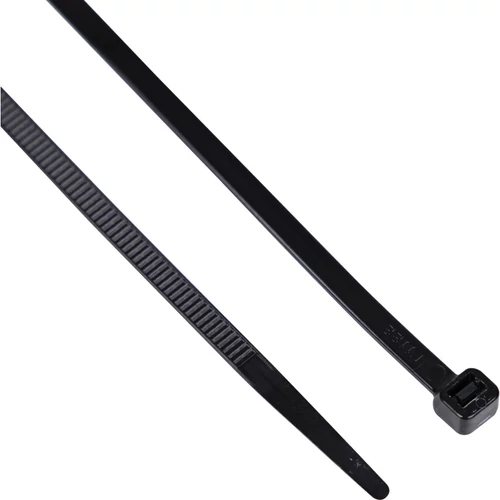 Edison professzionális ipari fekete kábelkötegelő 4.8x370mm (pk-100)
