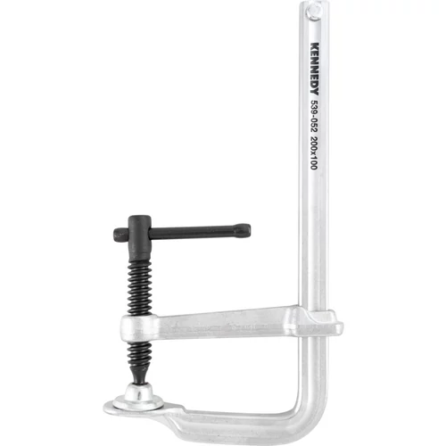 Kennedy professzionális ipari 200x100mm T-nyelű szorító normál igénybevételre