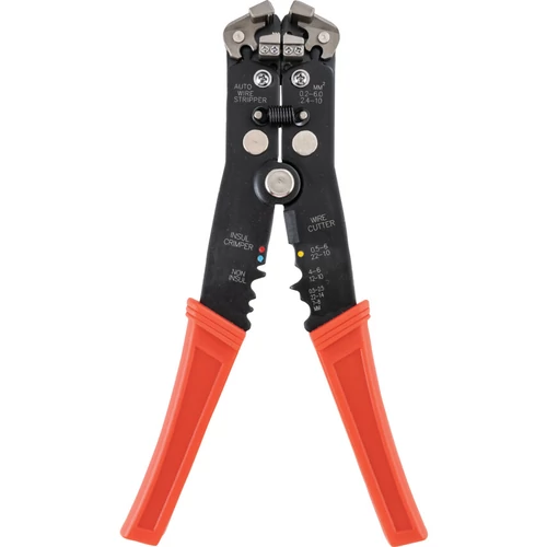 Kennedy professzionális ipari erő homlokcsípő 205mm-es kábelvágó, csupaszító, saruzó fogó