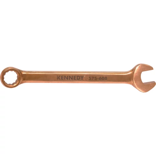 Kennedy professzionális ipari 24mm szikramentes csillag-villáskulcs Al-Br aluminium-bronz ötvözet