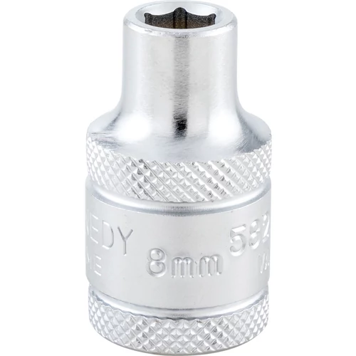 Kennedy professzionális ipari 8mm hatszögű dugókulcs 1/2" meghajtóval