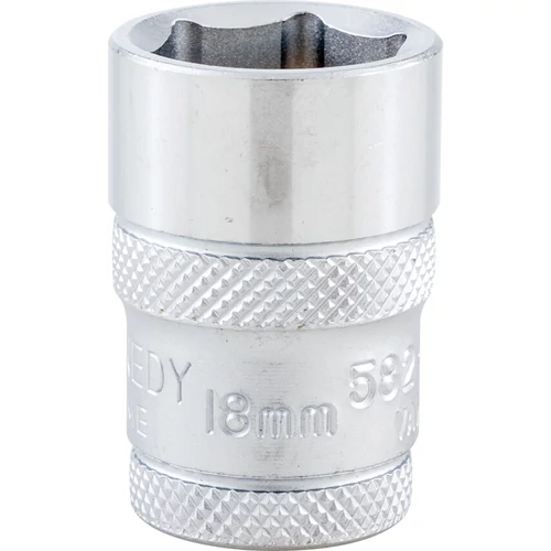 Kennedy professzionális ipari 18mm-es hatszögű dugókulcs 1/2" meghajtóval