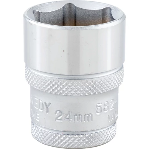 Kennedy professzionális ipari 24mm hatszögű dugókulcs 1/2" meghajtóval