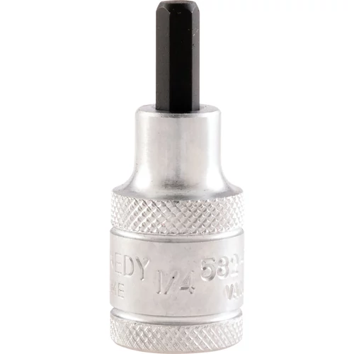 Kennedy professzionális ipari 4mm x 55mm hatszögű imbusz H4 feltűzhető csavarbehajtó 1/2" meghajtóval