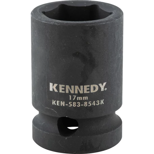 Kennedy professzionális ipari 17mm erősített dugókulcs 1/2" meghajtóval