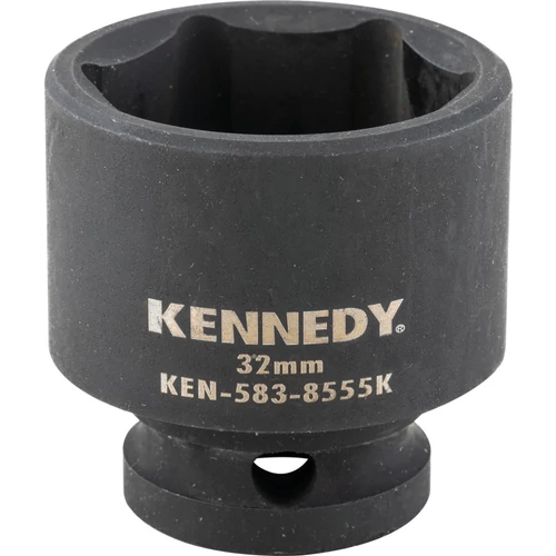 Kennedy professzionális ipari 32mm erősített dugókulcs 1/2" meghajtóval