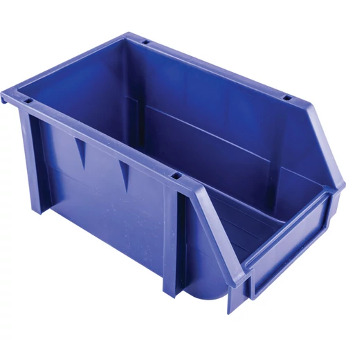 Matlock professzionális ipari műanyag tároló doboz kék 132x157x237mm