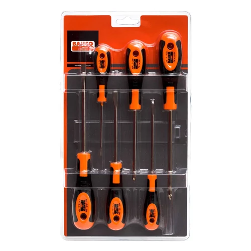 Csavarhúzó készlet 600-as sorozat Hornyolt 3, 4, 5.5, 6.5, és PZ 1, 2 (610-6)