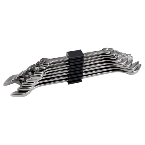 Set of double open end wrenches, metric (6M/8C)