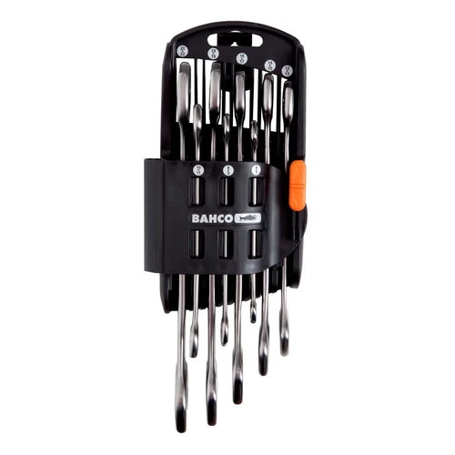 Villáskulcs készlet, metrikus műanyag tartó (6M/SH8)