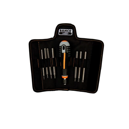 ERGO™ csavarhúzó cserélhető szárakkal, készlet, 7 db Torx ® csavarokhoz (BE-8573)