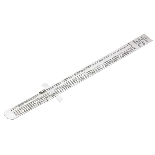 Flexibilis rozsdamentes profi acél vonalzó 160mm Bahco professional (1179-FLX)