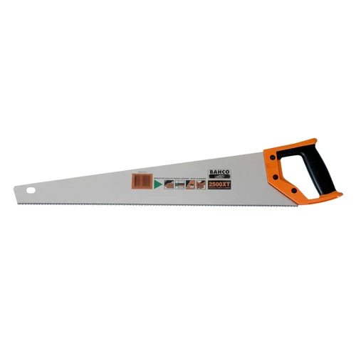 Bahco profi svédacél ergonómikus ács-asztalos kézifűrész - edzett fogakkal (2500-19-XT-HP) 10 év garancia