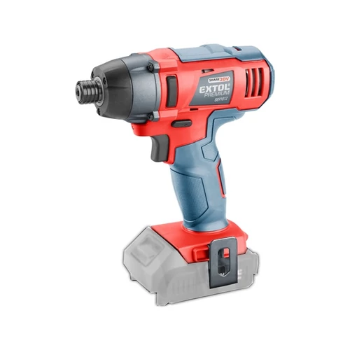 Extol akkus ütvecsavarozó, Share20V, 1/4" hatszög, Li-ion; ford.: 2.800 1/min, 180 Nm, AKKU és TÖLTŐ NÉLKÜL (8891813)