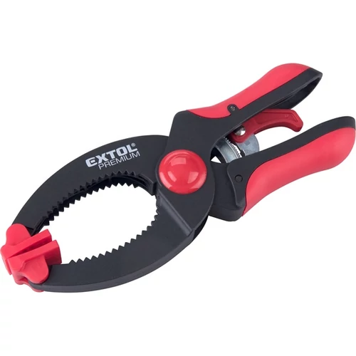 Extol asztalos szorító, műanyag, racsnis, 244×75mm (8815433)