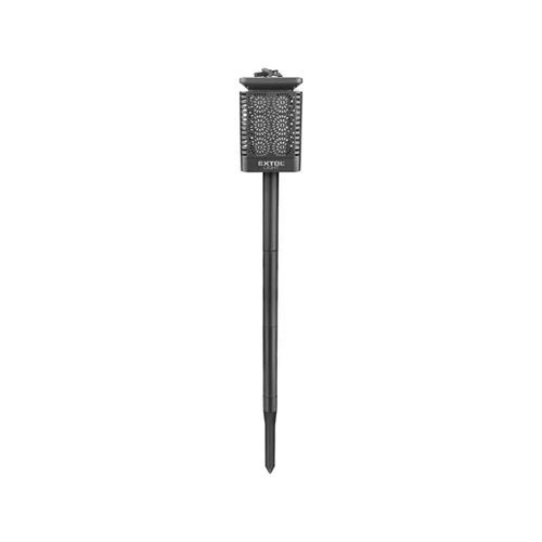 Extol éjszakai, kerti LED lámpa, láng hatású, napelem+szenzor, Ni-Mh akku, 600mAh, leszúrható+falra szerelhető, 66cm, IP44 (43133)