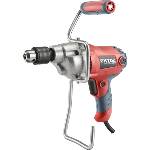 Extol Premium elektromos festék- és habarcskeverő gép (mixer) 850W, tokmányos befogás max. 13 mm, lágy indítás, ford=0-500/min, - (8890611)