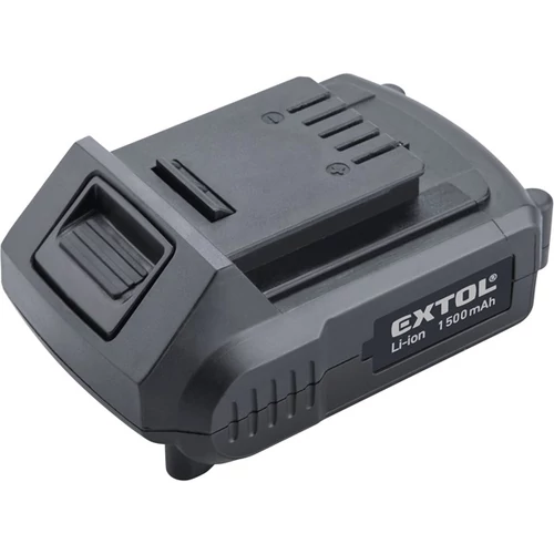 EXTOL tartalék akku 20V, Li-ion, Share20V, 1500mAh (8891880)