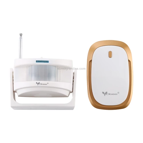 WIRELESS 200 méter MOZGÁSÉRZÉKELŐ + RIASZTÓ CSENGŐ VEZETÉK NÉLKÜLI mozgásérzékelős 1év GARANCIA