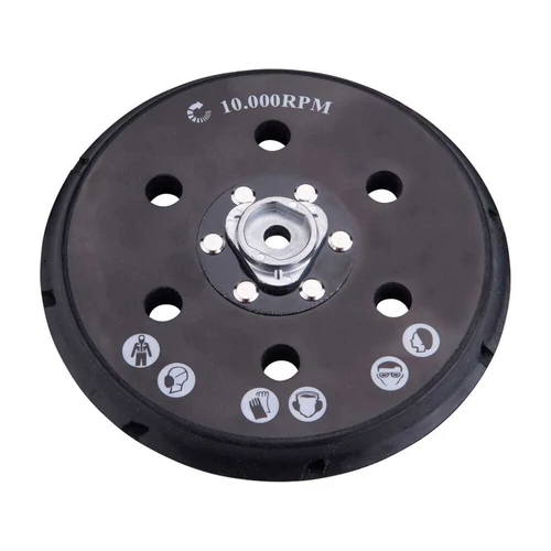 Extol Industrial tartalék gumitalp tépőzáras 8791844, 8791845 polírozógéphez, átmérő: 150mm (8791844A)