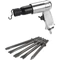Extol Premium pneumatikus vésőgép, 10mm (3/8&quot;) befogás, 3500 ütés/perc, 136l/perc, 6,3 Bar, 1/4&quot;tömlőcsatl.,1,3 kg - (8865022)